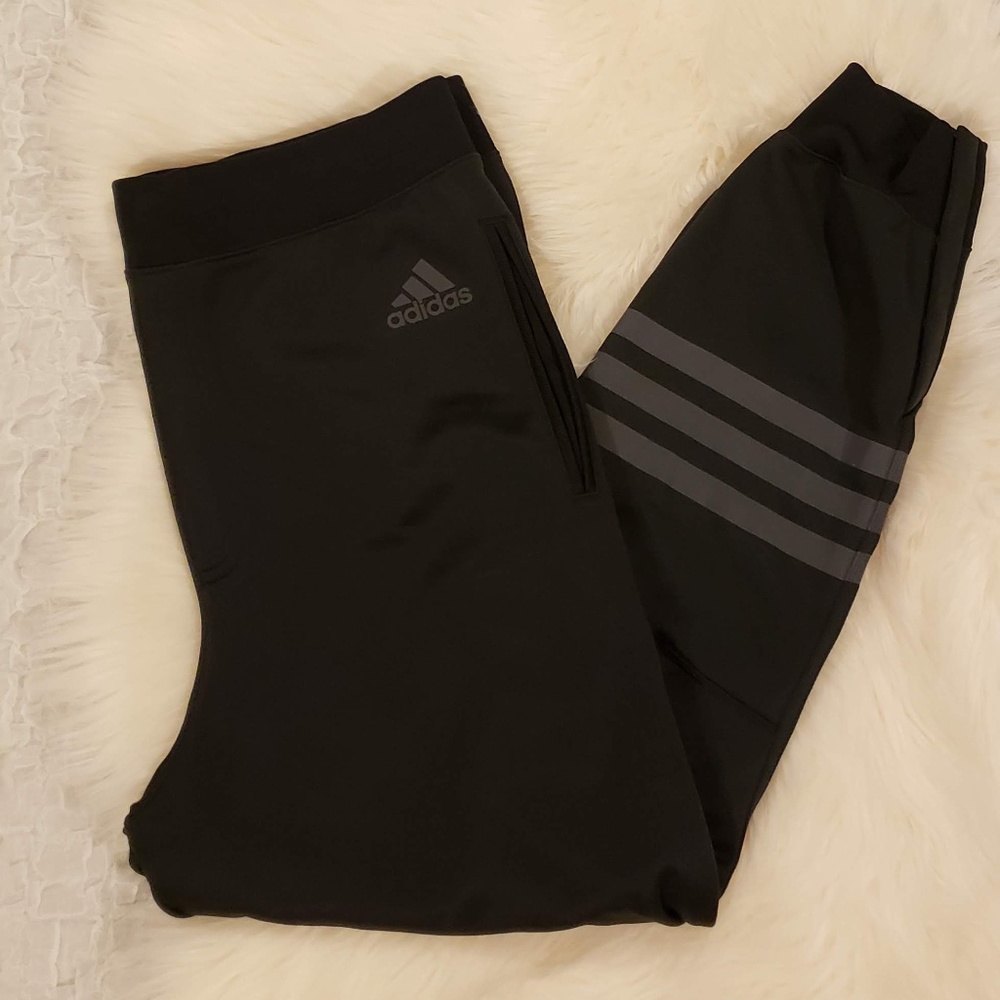 *Sold* Womens Adidas Three Stripes Black